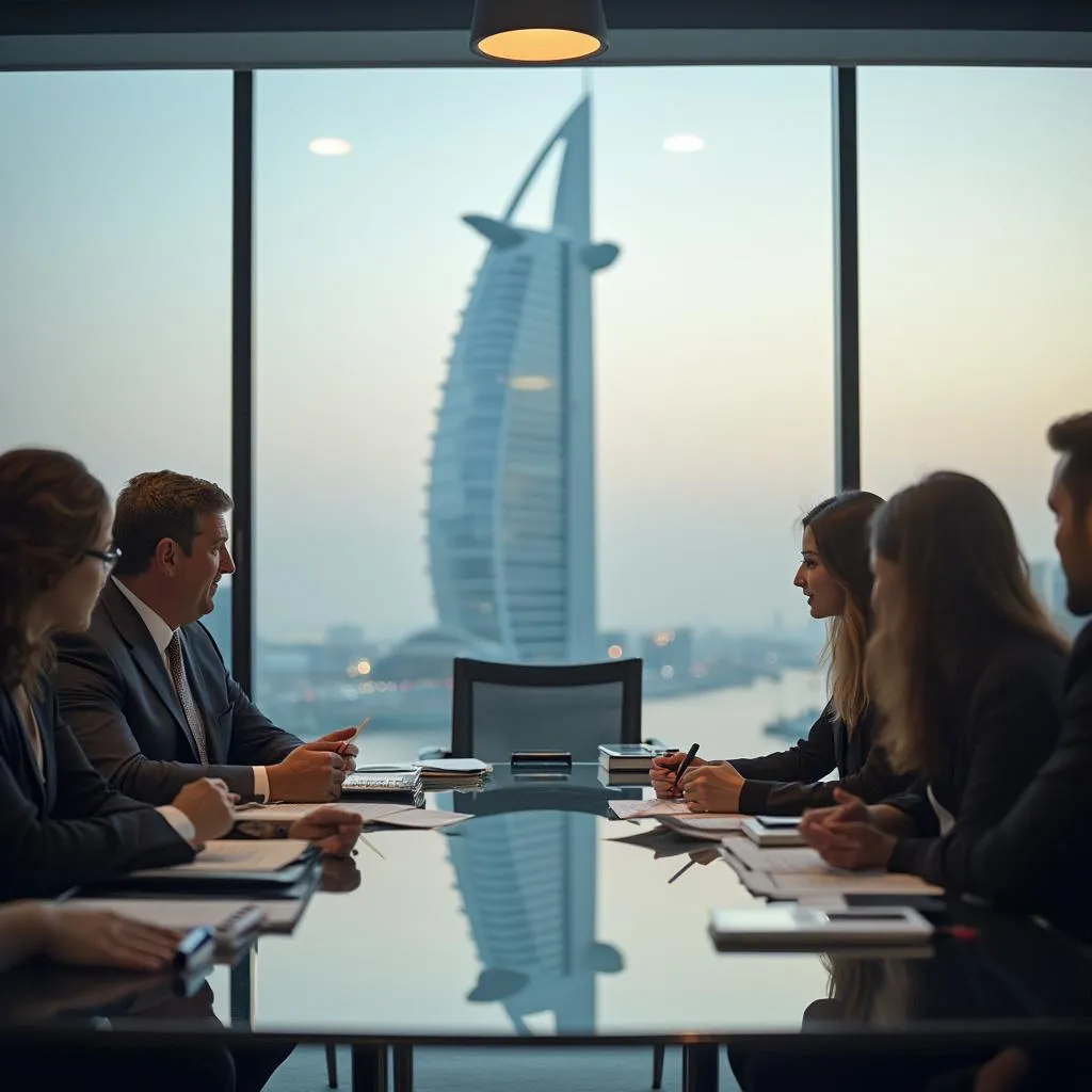 فريق استشاري متخصص في نقل الأعمال